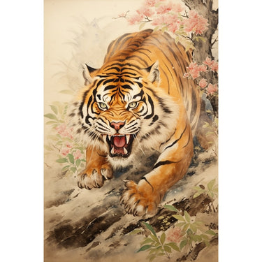 Feng Shui Tiger Canvas